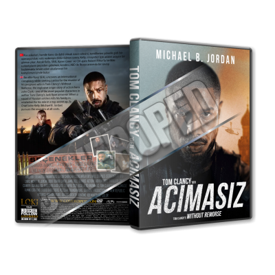 Tom Clancy's Without Remorse - 2021 Türkçe Dvd Cover Tasarımı